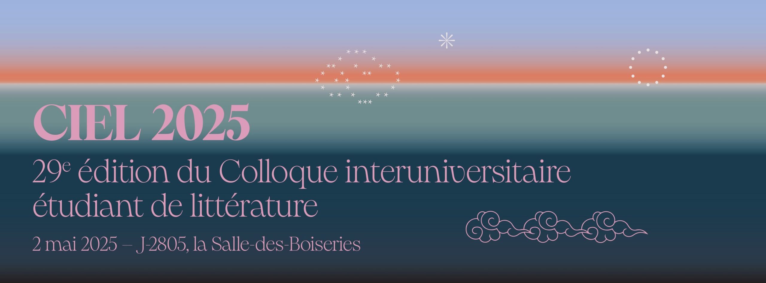 Actes du colloque interuniversitaire étudiant de littérature (CIEL) 2025